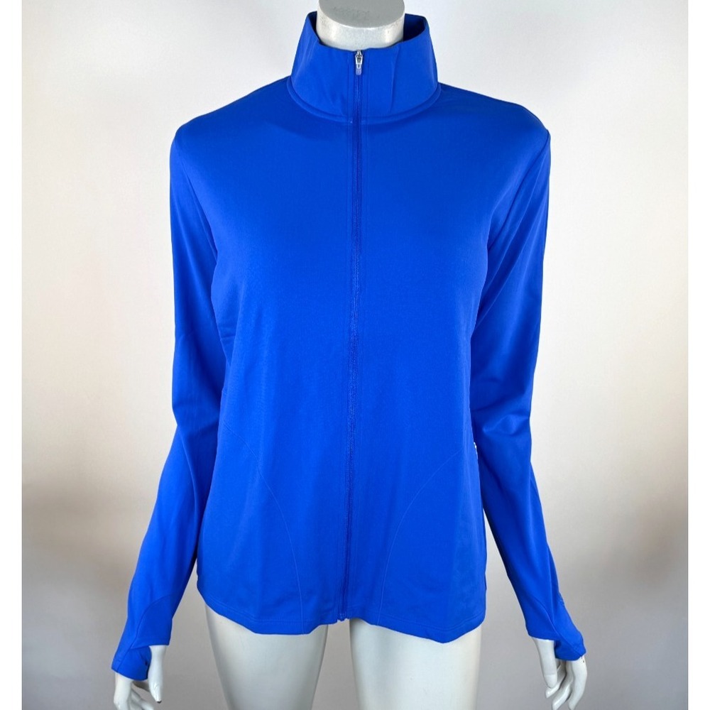 Coolibar Helani Water Jacket Women M NWOT Full‎ Zip Long Sleeve Stretch Pockets